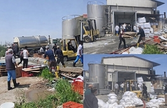 Personel de yardım etti