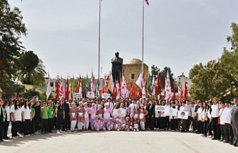 ‘Gençlik Meşalesi’ yakıldı