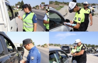 2 bin 347 araç  kontrol edildi