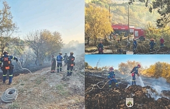 Kısa sürede söndürüldü