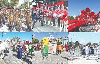 Dünyanın renkleri buluştu