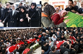 Gözyaşları sel oldu