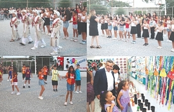 Mezuniyet coşkusu yaşandı