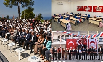 4 yılda 3 okul kazandırdı