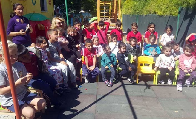 Boğazköy’deki okulda minikler hem eğleniyorlar, hem öğreniyorlar