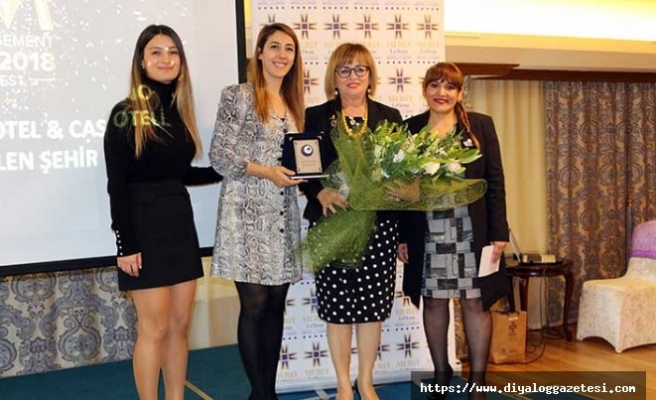 Merit Lefkoşa’ya En İyi Yönetilen Şehir Oteli ödülü verildi