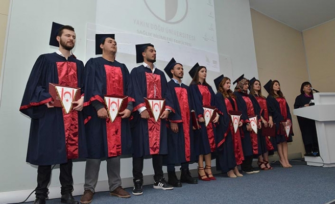 YDÜ Sağlık Bilimleri Fakültesi Güz Dönemi mezuniyet töreni gerçekleştirildi