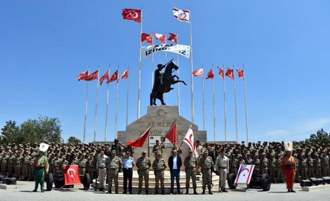 Güvenlik Kuvvetleri Komutanlığı’nın İlkbahar 2019 Celbi Erlerinin Ant İçme Töreni yapıldı