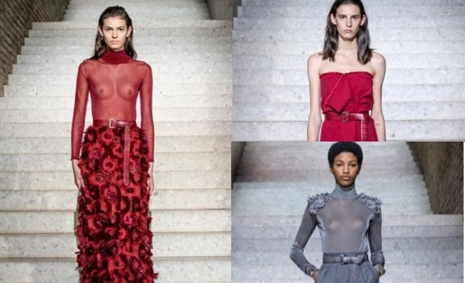 Max Mara, Resort 2020 defilesi, Berlin Neues Museum'da gerçekleştirdi