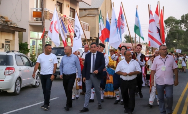 “Kültürlerin meşalesi Mesarya’da alevleniyor”