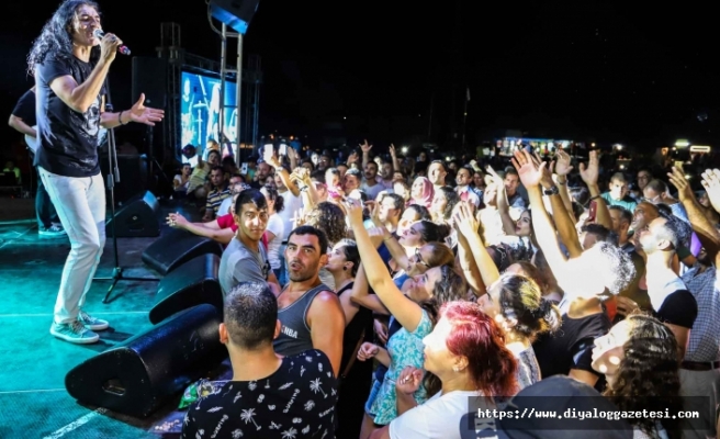 Patates Kültür Sanat Festivali Sultan Durusular ve Murat Kekilli konseriyle tamamlandı