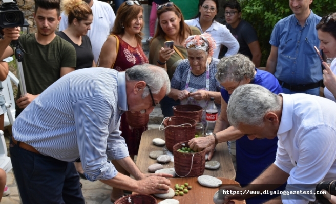 Girne Belediyesi tarafından düzenlenen Zeytin Festivali, renkli görüntülere ev sahipliği yapıyor
