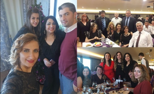 Vergi Dairesi çalışanları Yeni Yıl kutlamasını Merit Lefkoşa’da yaptı