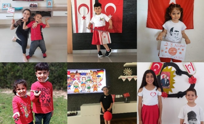 Dünyanın Renkleri Kreş ve Okul Öncesi Eğitim Merkezi’nin minikleri 23 Nisan’ı kutladı
