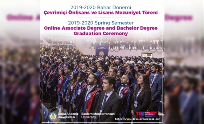 DAÜ'de 71 ülkeden 2 bin 232 mezun