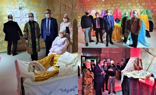 “Kaybolan Yorganlarımız ve Ustalarımız” sergisi ziyarete açıldı