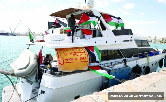  ‘Sumud’ Ayia Napa marinasında