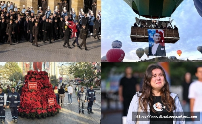 Ata’ya saygı duruşu