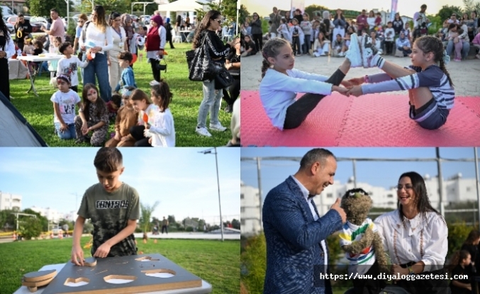 Çocuklar festivalle coştu