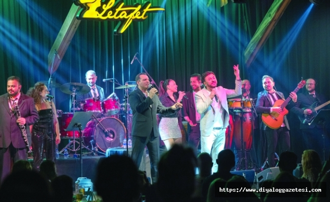 Konuklara keyifli anlar yaşattı