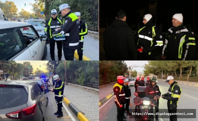 321 sürücüye ceza yazıldı