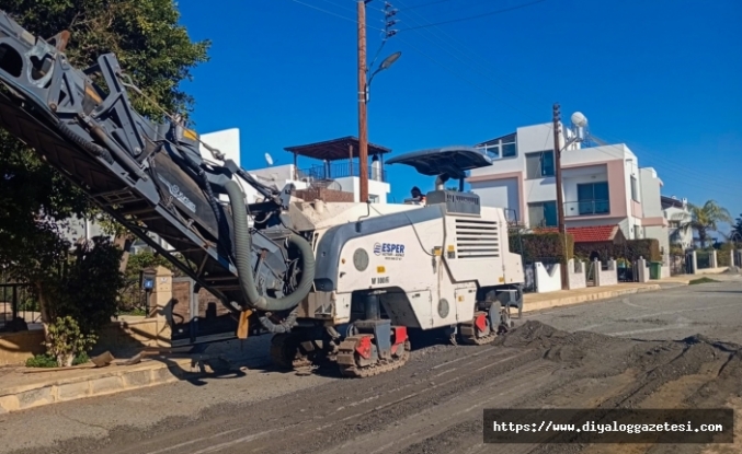 Altyapı yenileniyor