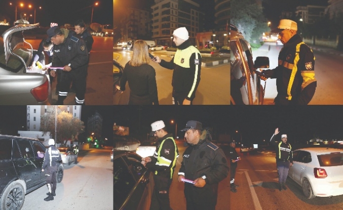 302 sürücüye ceza yazıldı