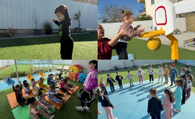 Çocuklar eğlenerek öğreniyor