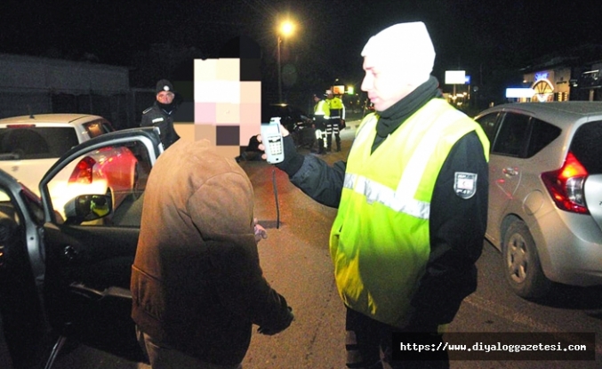 456 sürücüye ceza yazıldı