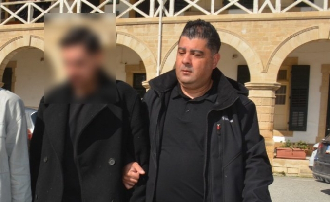 Ercan’da tutuklandı cezaevine gönderildi