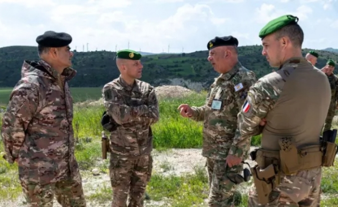 Fransa ve Güney Kıbrıs ortak tatbikat yaptı