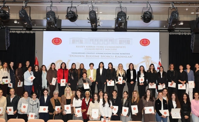 Teşekkür belgeleri verildi