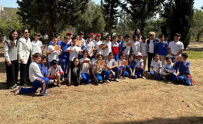 Çocuklar doğayla bütünleşti