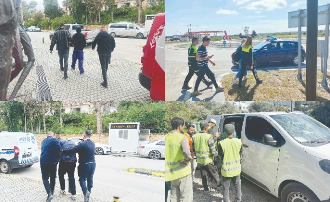 Ortak denetim yapıldı