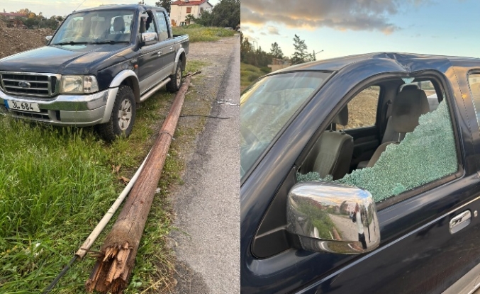 Tavan çöktü, cam kırıldı