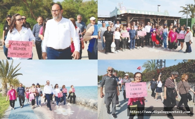 Yürüyüş düzenlendi