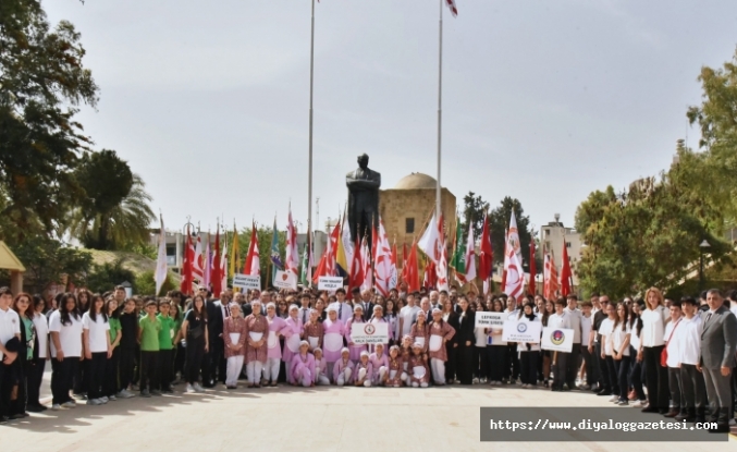 ‘Gençlik Meşalesi’ yakıldı
