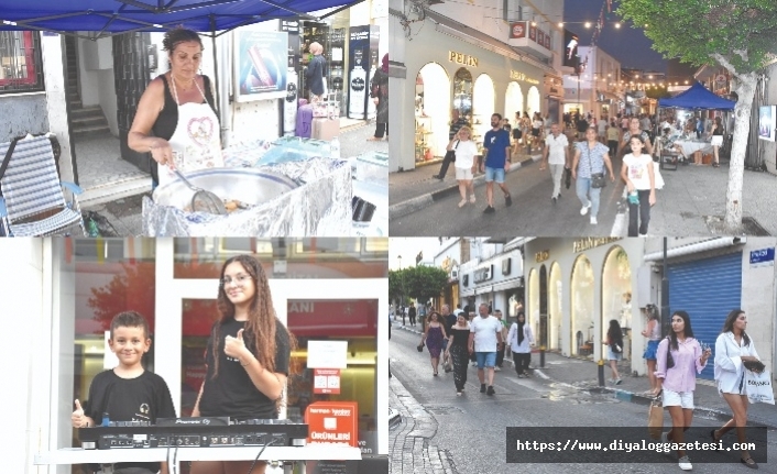 Çarşı şenlendi
