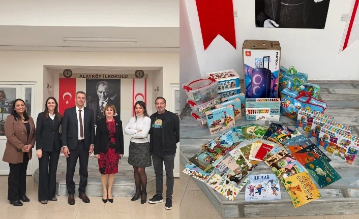 Alayköy İlkokulu’ndan Merit Otellerine teşekkür