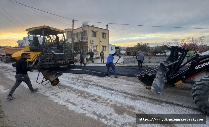 Asfaltlama süreci başladı