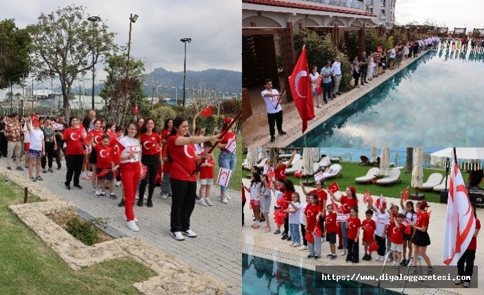 Çocuklar ‘bayram’ yaptı