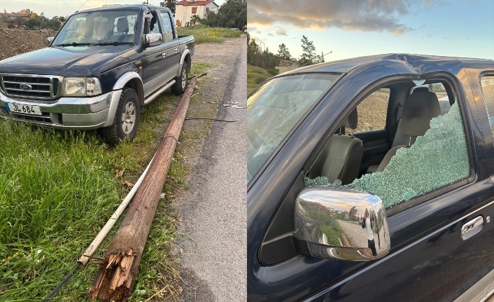 Tavan çöktü, cam kırıldı