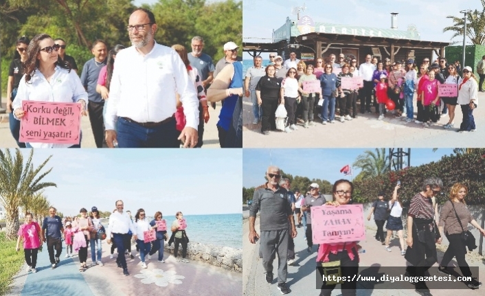 Yürüyüş düzenlendi