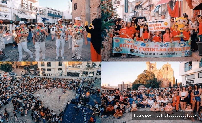 Kentte şenlik havası yaşandı
