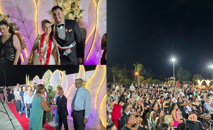 Aşkları taçlandı
