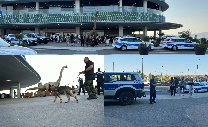Nicosia Mall’da  ‘bomba paniği’