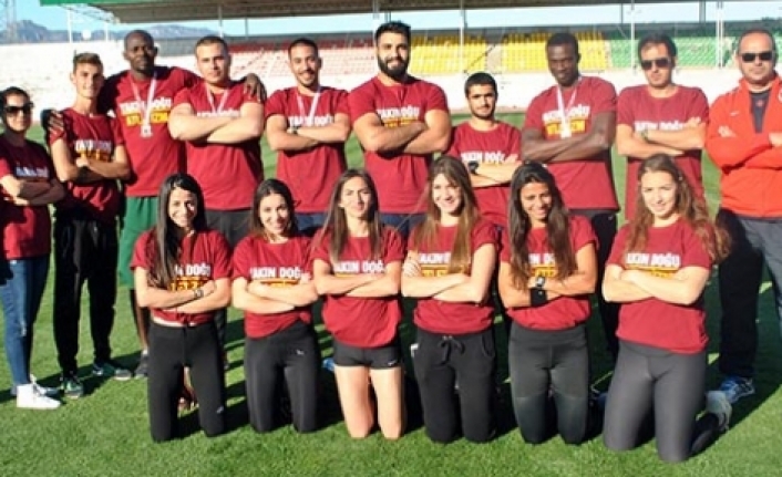 Atletizmde YDÜden çifte zafer