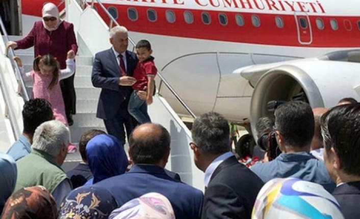 Coşkuyla karşılandı