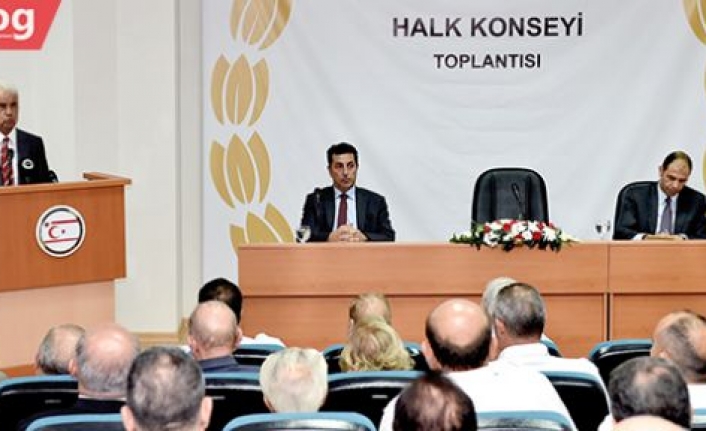 Cumhurbaşkanı Eroğlu, Halk Konseyini bilgilendirdi