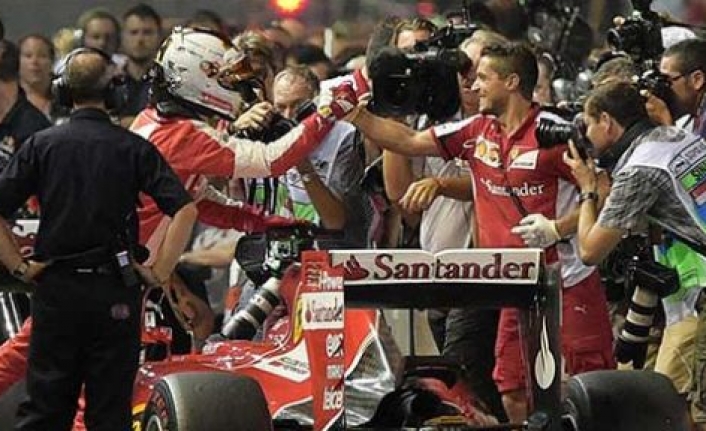 Ferrari 3 yıl sonra polede